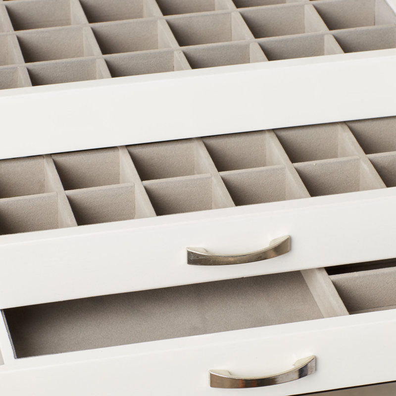 Wrought Studio Dupont Jewelry Box + Drawers & Reviews Wayfair